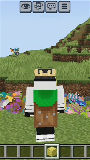 jhumka chika song 😂😂❤️#like #minecraft
