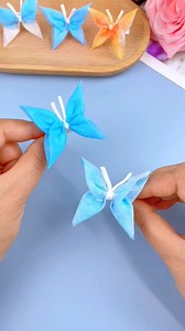 15K views · 174 reactions | How to make a butterfly using disposable mask. #handcraft #clay #diy #handmade #spring #Handicraft #paper paper craft | paper craft | Facebook