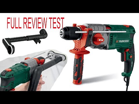 Parkside 2 SPEED HAMMER DRILL PSBM 1100 B1 TESTING