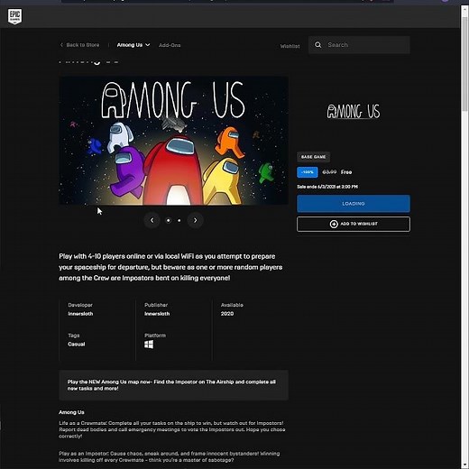 🔥 How To Get Among US for free • PC (LIMITED TIME)