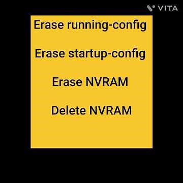 How to Erase Router Configuration