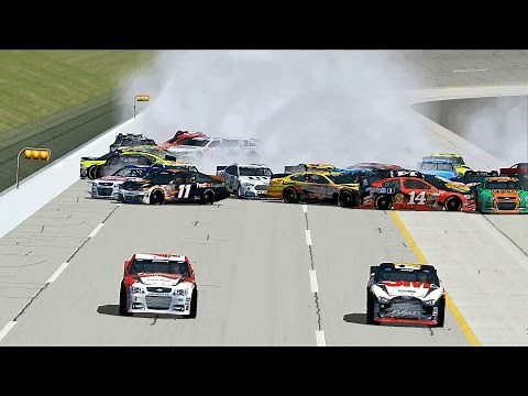 NR2003(game) BIG CRASHES 2015