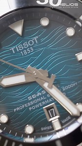 The @tissot_official Seastar 2000 Professional Powermatic 80 stands out as a truly special timepiece for several reasons. Crafted from 316L stainless steel, the case ensures both durability and resistance to corrosion. One of the standout features of this watch is its remarkable water resistance of up to 600 meters (2000 feet). It meets the stringent ISO 6425 certification for diver's watches, making it a reliable companion for professional divers. It has a unidirectional rotating bezel with a c