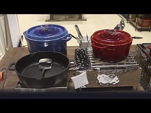 Enamel Cast Iron vs. Induction-Ready Cast Aluminum Cookware