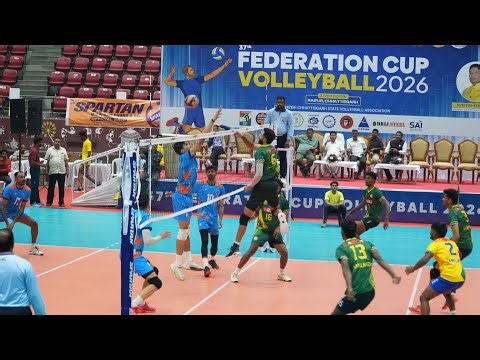 Final Set 🔥Tamilnadu Vs Services | 37th Federation Cup Volleyball 2026 | Chhattisgarh