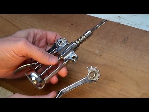 Quick Wine Bottle Opener (Corkscrew) Repair