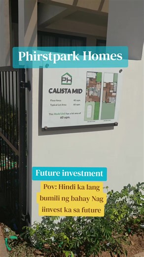 House and Lot for Sale in Phirst Park Homes Cavite