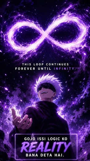 “Gojo’s Infinity Explained #animeshorts #anime #jjk #gojo