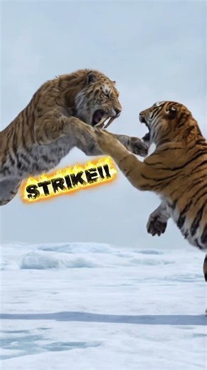Who Wins? Sabertooth (Smilodon) vs Tiger 😳