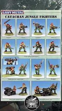 Catachan Jungle Fighters #warhammer #warhammer40k #lore