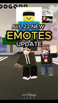 ALL NEW EMOTES IN THE NEW JJS UPDATE 🔥😭