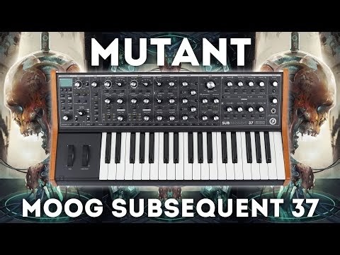 Moog Subsequent 37 - "Mutant" 40 Presets and Sequences (Soundset)