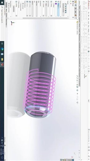 Set Screw 3D Modeling In SolidWorks | Mechanical Design Tutorial #Shorts #solidworks