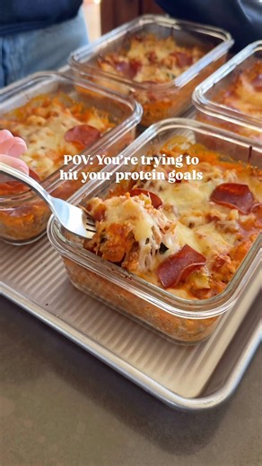 POV: You’re Trying to Hit Your Protein Goals #highprotein #dinnerideas #mealprep