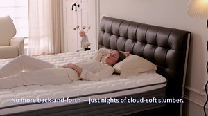 Queen Bed Mattress,12 Inch Queen Size Mattresses in a Box with Gel Memory Foam, Individual Pocket Spring Hybrid Mattress, for Cool Sleep Relieving Pressure Relief, Medium Firm Mattresses, CertiPUR-US