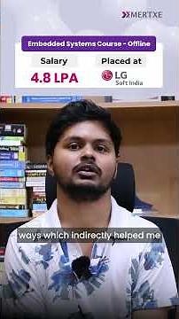 Embedded Systems Full Course | Akhilesh V Desai Placed at LG Soft via Emertxe