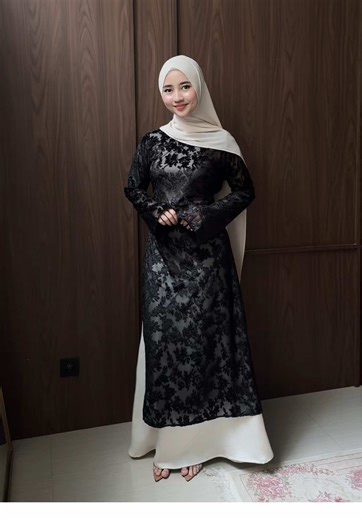 Outer Tunik Motif Elegan Kekinian