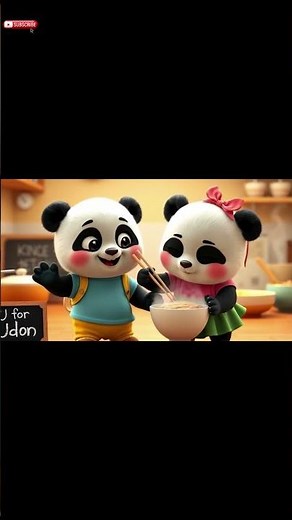 Two Little Pandas Joyful Adventure 🐼🌈 | Cute Animal Cartoon for Kids #funlearningforkids