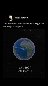 457K views · 5.8K reactions | The number of satellites orbiting Earth...