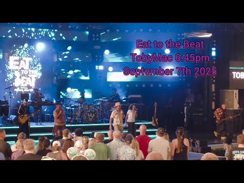 TobyMac Live Full Concert 🎶 EPCOT Eat to the Beat 2025 | Sept 7 – 6:45pm Performance