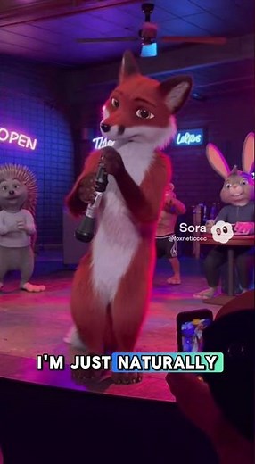 Foxnetic’s fluffy stand-up chaos — surreal nightclub vibes. Subscribe for full comedy series!