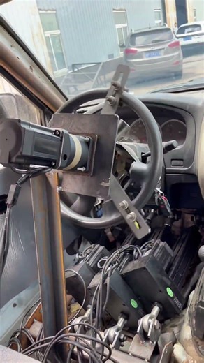 Driverless Stunt Car Controlled By Racing Simulator 🕹