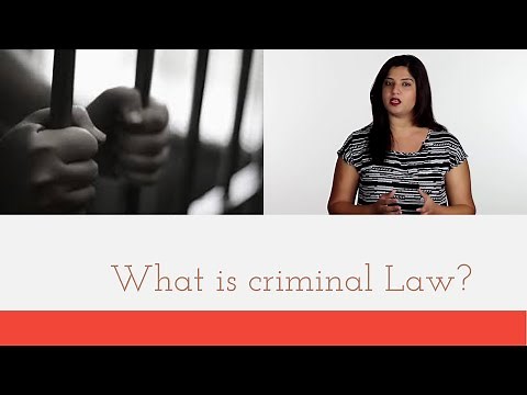 What Is Criminal Law?