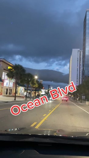 Ocean Blvd Myrtle beach #myrtlebeach #southcarolina #ocean #palmettostate #fyp