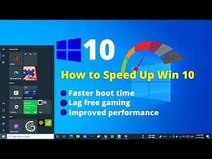 How to Speed Up Your Windows 10 Performance (12 settings)