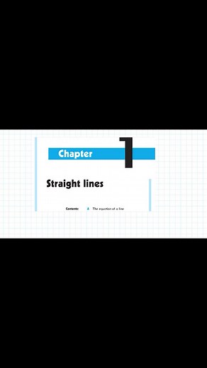 Haese and Harris - The equation of a line - Math IBDP (AA/AI) SL&HL - Ayman Aref Contact through WhatsApp : 201062211553