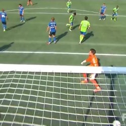 GOAL: Nicolás Lodeiro, Seattle Sounders - 1st minute