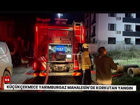 Küçükçekmece’de gece gündüze döndü