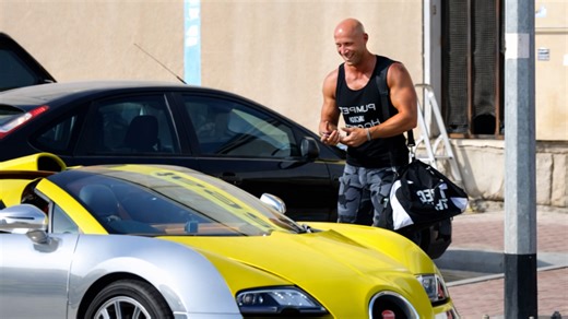 What happens when an Uber arrives in a Bugatti?
