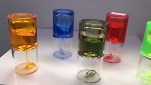 PowerTRC Liquid Motion Bubbler Spiral Timer Fidget Toys Calming and Soothing Desktop Toy Sensory Toy Visual Ooze Tube for Autism, Anxiety & ADHD