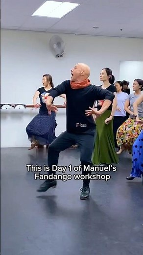 Inside Day 1 — Feeling the rhythm, the body, the sensación (Fandango)