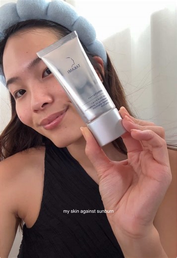 Tried and tested under the sun ☀️ Finding a good sunscreen is like finding gold 😮‍💨 The TAKAMI Soothing UV Protection is now available exclusively at selected Sephora stores and online ~ @takami_sg #TakamiSG #TAKAMISoothingUV #ClinicBornTokyoMade #sunscreenreview