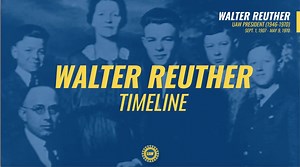 7.4K views · 155 reactions | In this video, we take a look back at the remarkable life of UAW President Walter Reuther and his work to defend the rights of working families and promote social and economic justice. | UAW International Union | Facebook
