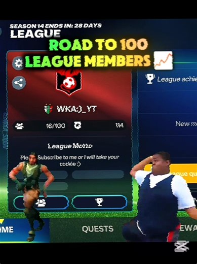 Road to 100 League members 📈 | #fcmobile #eafc #fifamobile