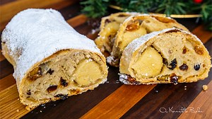 Sourdough Stollen, German Christmas Bread