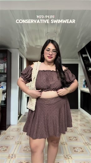 Replying to @ੈ✩ christine *ೃ༄ perfect swimwear para sa mga conservative girlies ko jan!!! 🤎 #swimwear #summeroutfit #beachoutfit