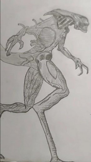 ALIEN REVOLUTION #movie #alien #parati #likeandsubscribe #fyp #parati #art #drawing
