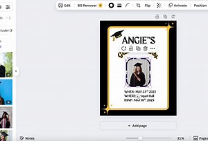 Graduation Party Invitations Template