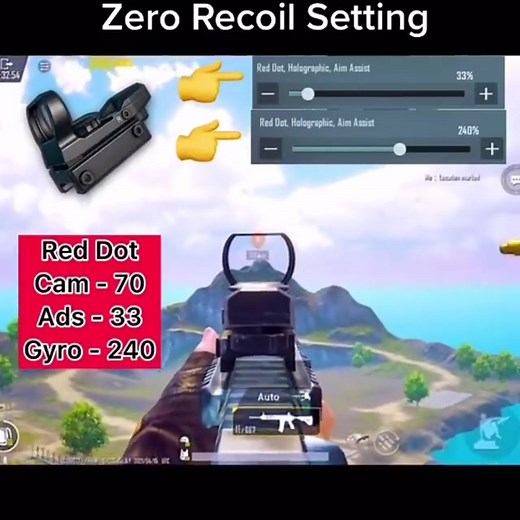 BEST SENSITIVITY SETTINGS FOR ZERO RECOIL ✅ | Darkio Gaming