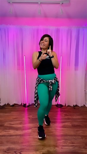 CHOREO TIP 👉 Level up your shift step. Wanna hit that next-level intensity? Amy’s showing how stepping out a little wider (and throwing those arms with purpose!) can make all the difference. Try this the next time you dance and see how it transforms your movement and your heart rate. #dancefitness #techniquetuesday #choreotip #danceworkout | SHINE Dance Fitness