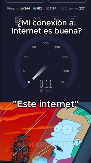 “¿Mi conexión a internet es buena?💀” #pcgaming #benchmark #rtx5050 #gtx1080ti