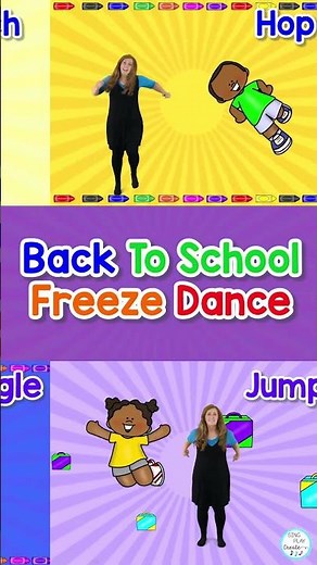 Let's FREEZE DANCE in the classroom
