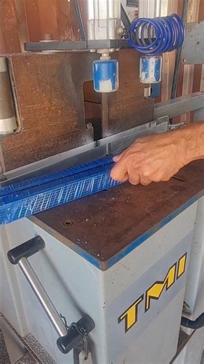 Aluminum spacer manufacturing #aluminum saw #tools 👍✅🛠