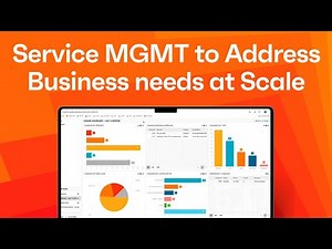 Practical Demo: How to use service management to address business needs at scale