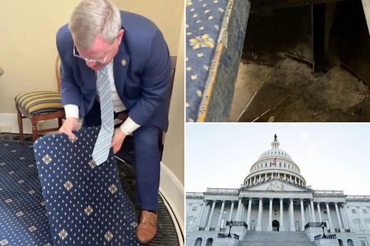 Secret passage under Lincoln Room floorboard inside US Capitol revealed by congressman – and it dates back to the 1700s