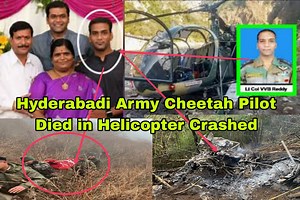 Hyderabadi Army Cheetah Pilot R.I.P to VVB Reddy | A18 Telangana News